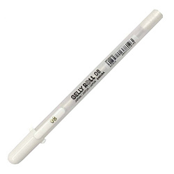 Ручка гелевая "Gelly Basic" белый 0.4мм