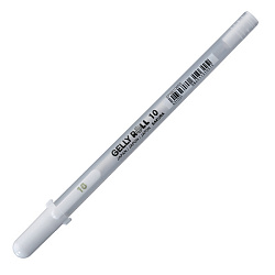 Ручка гелевая "Gelly Basic" белый, 0,5мм