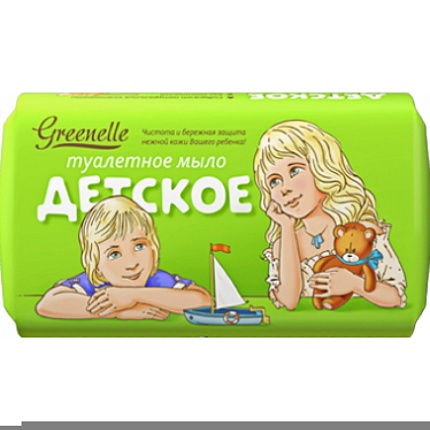 Мыло туалетное Детское 90 г., РБ