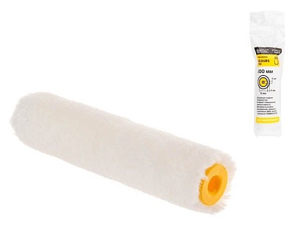 Мини-ролик "VELOURS" 15-100мм под ручку 6мм бежевый STARTUL MASTER (ворс 4 мм, нанесение лаков на основе растворителя, велюр)