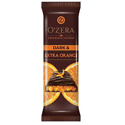 Шоколад горький "O`Zera Dark & Extra Orange" 40 гр.