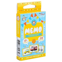 Игра настольная "МЕМО. Транспорт"