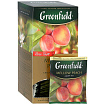 Чай "Greenfield" 25 пак*1,5 гр., зеленый байховый, с аром. розового персика, цедрой мандарина и лепестками розы, Mellow Peach