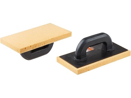 Терка пластм. с гидрогубкой 140х270х22мм STARTUL MASTER (ST1067-01) (для влажной затирки гипсовой штукатурки и замывки фуги)