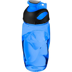 Бутылка д/воды 500 мл. "Gobi" пласт., прозрачный синий/черный