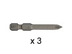 Насадка с  шестигран. хв. PH1 49мм 3шт BOSCH