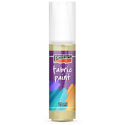 Краски д/текстиля "Pentart Fabric paint" ваниль, 20 мл, банка