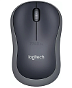 комп. мышь M185 (беспровод.оптич., USB) Swift Grey Logitech