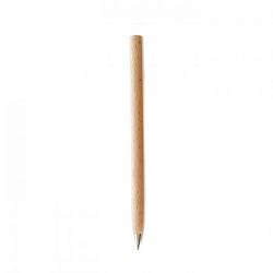 Ручка шарик. "Boisel" 0,7 мм, дерев., св.-коричневый, стерж. черный