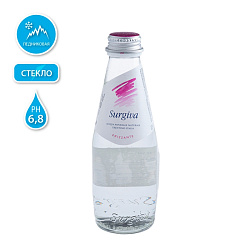 Вода питьевая "Surgiva" газир., 0,25 л., 24 бут., стекл. бутылка
