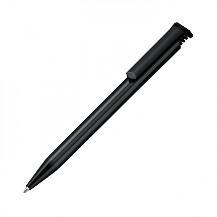 Ручка шарик/автомат "Super Hit Polished" 1,0 мм, пласт., глянц., черный, стерж. синий