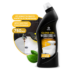Средство чистящее д/сантехники и кафеля "GLOSS Gel Professional" 750 мл