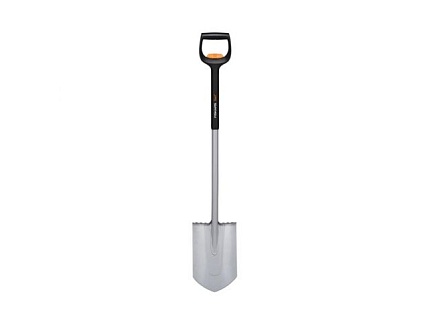 Лопата штыковая телескопическая закругленная Xact FISKARS