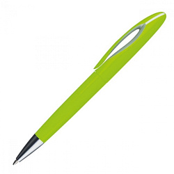 Ручка шарик/автомат "Fairfield" 0,5 мм, пласт., глянц., св.-зеленый, стерж. синий