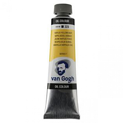 Краски масляные "Van Gogh" 223 неаполитанский желтый темный, 40 мл., туба