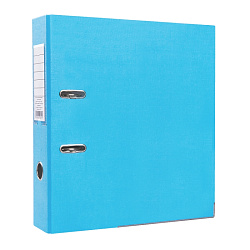 Папка регистратор А4, ПВХ Эко, 75 мм. "OfficeStyle" светло-голубой