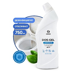 Средство моющее щелочное с эффектом отбеливания "DOS GEL Professional" 750 мл