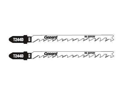 Пилка лобз. по дереву T244D (2 шт.) GEPARD