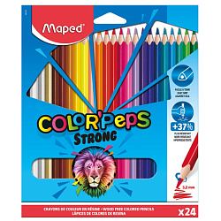 Цв. карандаши 24 шт. "Color Peps Strong" 