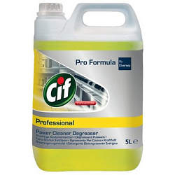 Средство чистящее "Cif Power Cleaner Degreaser" 5л, обезжиривающее