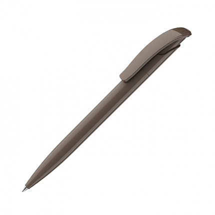 Ручка шарик/автомат "Challenger Polished" 1,0 мм, пласт., глянц., черный, стерж. синий