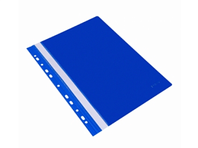 Папка скоросшиватель с перфор. А4 "Donau" синий