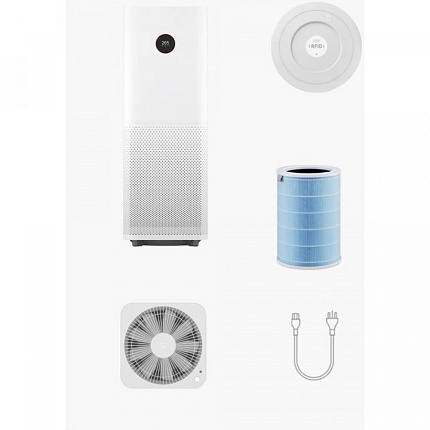 Очиститель воздуха Xiaomi (FJY4013GL) Mi Air Purifier Pro EU белый