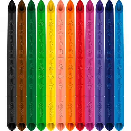 Цв. карандаши 12 шт. "Color Peps Infinity"