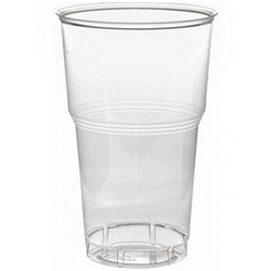 Пластиковый стакан одноразовый 500 мл, 50 шт./упак., эконом