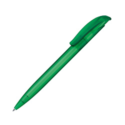 Ручка шарик/автомат "Challenger Frosted" 1,0 мм, пласт., прозр., зеленый, стерж. синий