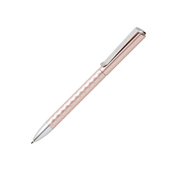 Ручка шарик/автомат "X3.1" 1,0 мм, палст./метал., золотистый/серебристый, стреж. синий