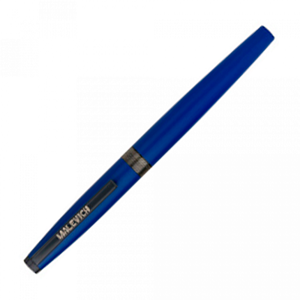 Ручка перьевая EF "Малевичъ" метал., с конвертером, серый 