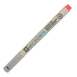ручка капиллярная "Pigma Micron PEN" - 0.4 - 0.5 мм, красный