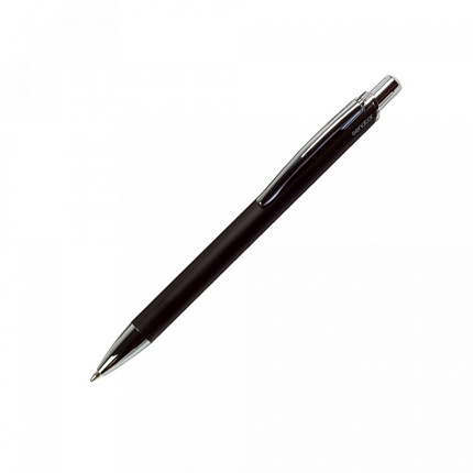 Ручка шарик/автомат "BP5090" 0,7 мм, метал., серебристый, стерж. синий