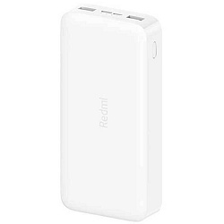 Внешний аккумулятор 10000 mAh "Xiaomi" Redmi Power Bank белый (VXN4286GL) с кабелем