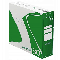 Коробка архивная 80 мм "Vaupe" зеленый