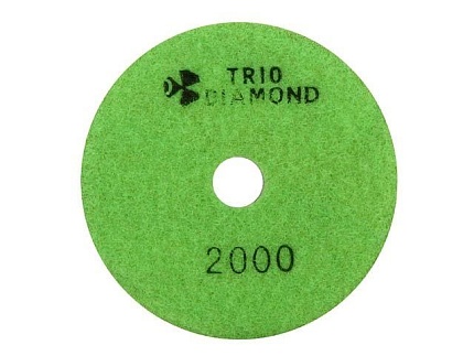 Алмазный гибкий шлифкруг ""Черепашка"" 100 № 2000 (мокрая шл.) (Trio-Diamond)