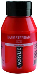 Краски акриловые "Amsterdam" 396 красный нафтоловый средний, 1000 мл, банка