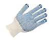 Перчатки х/б с ПВХ "Точка", 13класс (мин. риски) (Континент-Сити)