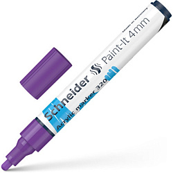 Маркер акриловый  "Paint-It 320" 4 мм, фиолетовый