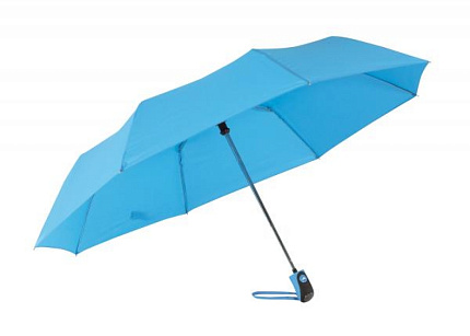 Зонт складной п/автомат. 96 см, ручка прорезин. "Cover" лососевый