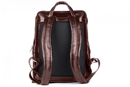 Рюкзак д/ноутбука "013-BR" кож., коричневый
