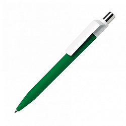 Ручка шарик/автомат "Dot GOM CB CR" 1,0 мм, пласт., софт., зеленый, стерж. синий