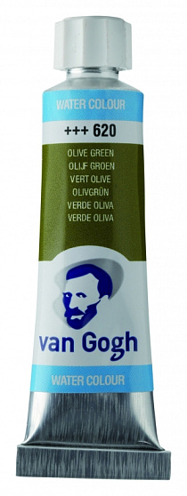 Краски акварельные "Van Gogh" 620 оливковый, 10 мл., туба