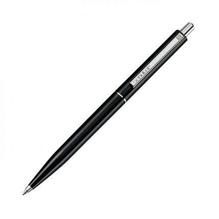 Ручка шарик/автомат "Point Polished" X20 1,0 мм, пласт./метал., глянц., св.-зеленый, стерж. синий