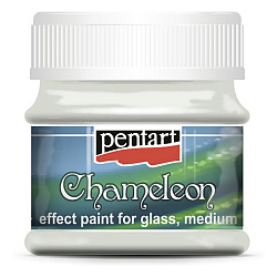 Краски д/стекла "Pentart Chameleon" зеленый, 50 мл, банка