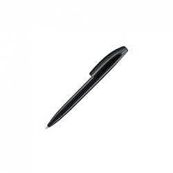 Ручка шарик/автомат "Bridge Polished" 1,0 мм, пласт., черный, стерж. синий