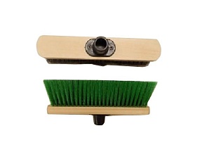 Щетка для уборки дер. бытовая 275х50x20мм, м/в, пластик.держ. (Внутренний диметр 22 мм.) (РОСМА-Д)