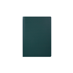 Книга записная А5 145*205 мм, 320 стр. "Matra" искусств. матер., зеленый