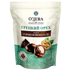 Драже "O`Zera" 150 г., грецкий орех в горьком шоколаде